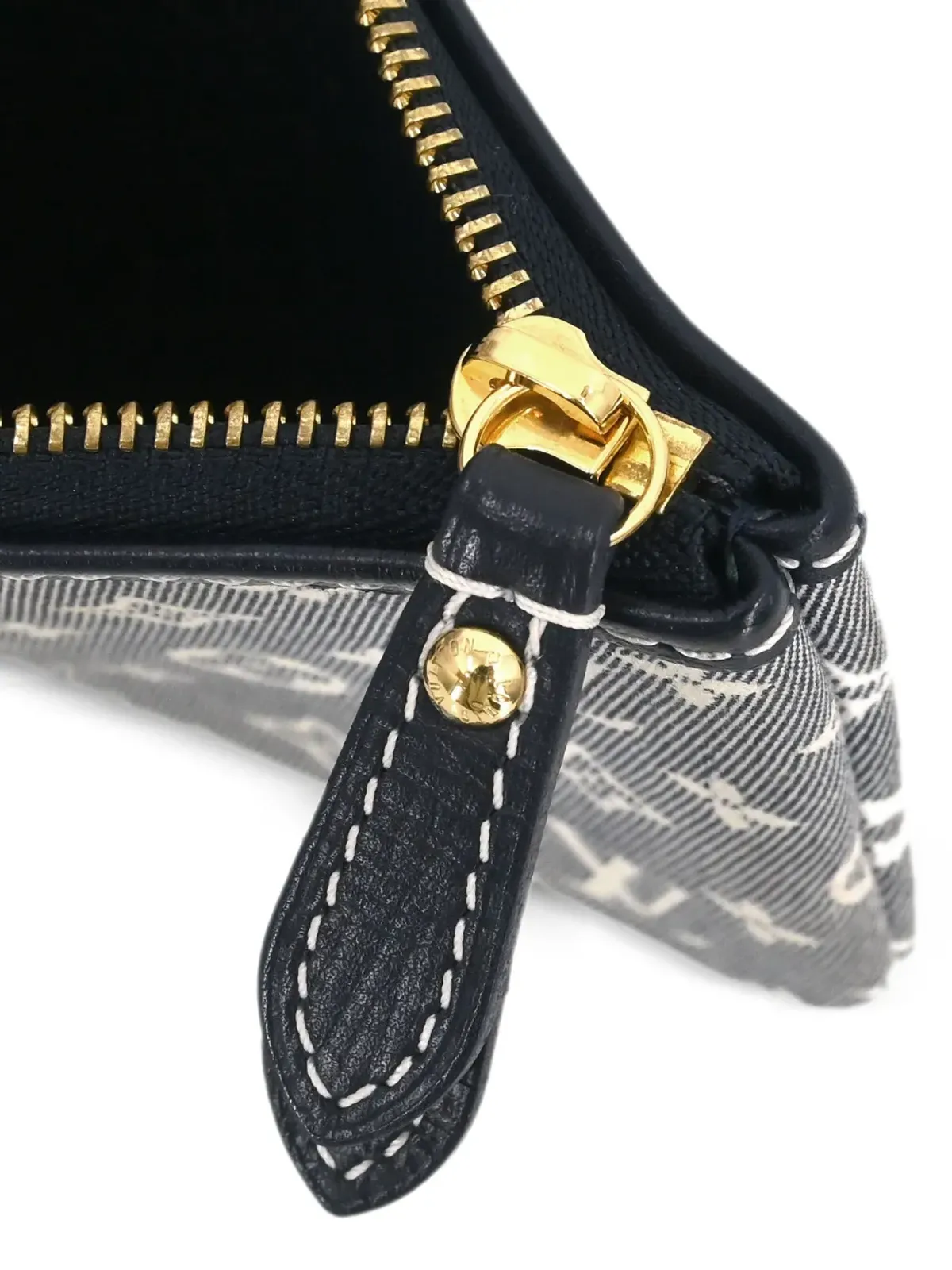 Louis Vuitton ビンテージ モノグラム・キャンバス コインケース ブルー - 画像3