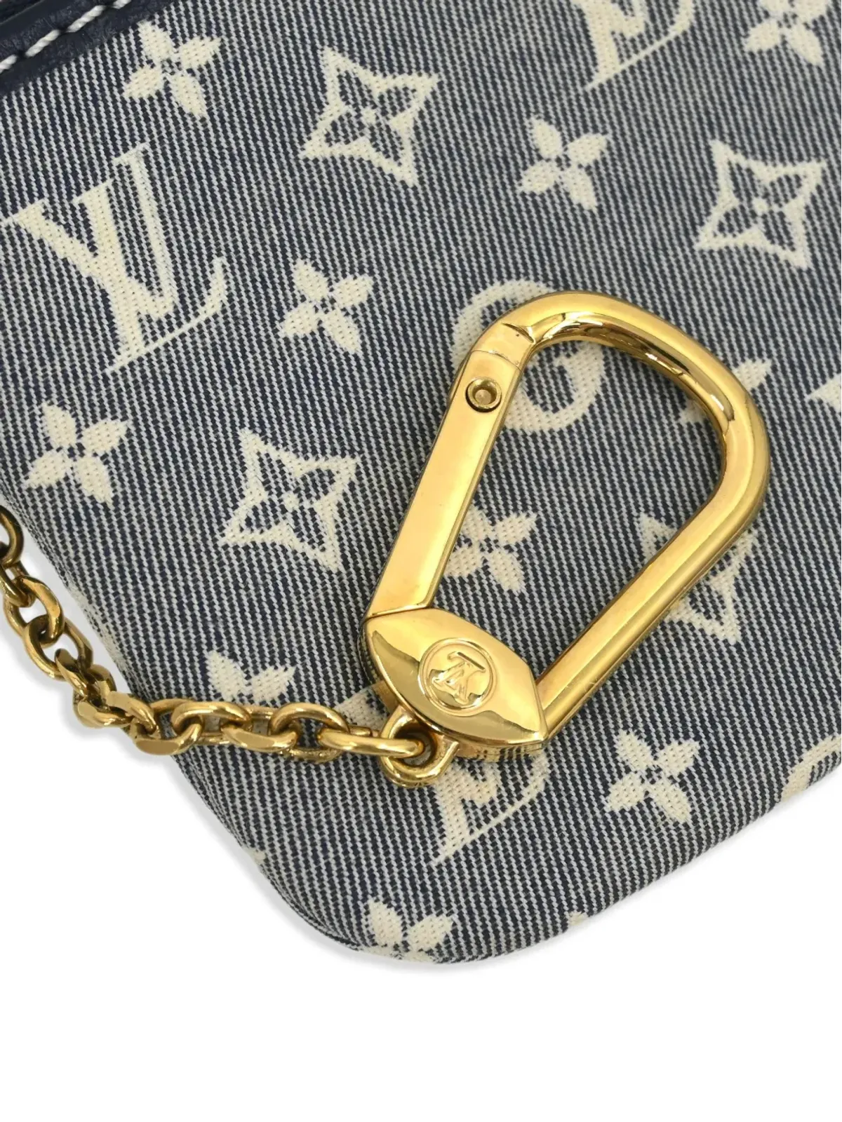 Louis Vuitton ビンテージ モノグラム・キャンバス コインケース ブルー - 画像4