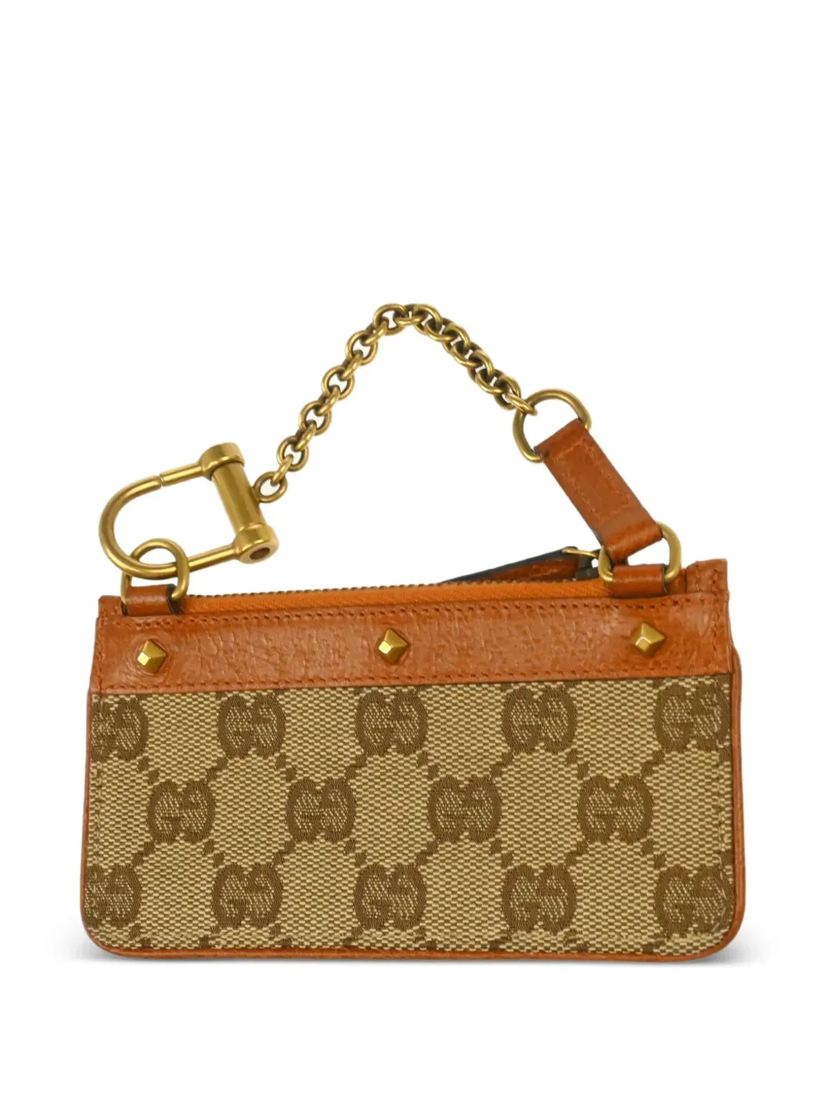 Gucci ビンテージ モノグラムキャンバス リストレット - ブラウン - 画像2