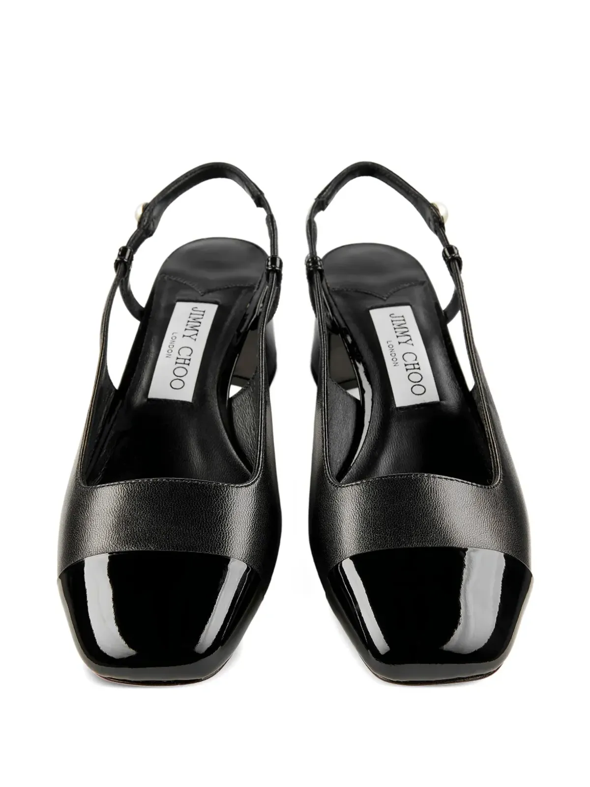 Jimmy Choo エリサ スリングバックパンプス - ブラック - 画像4