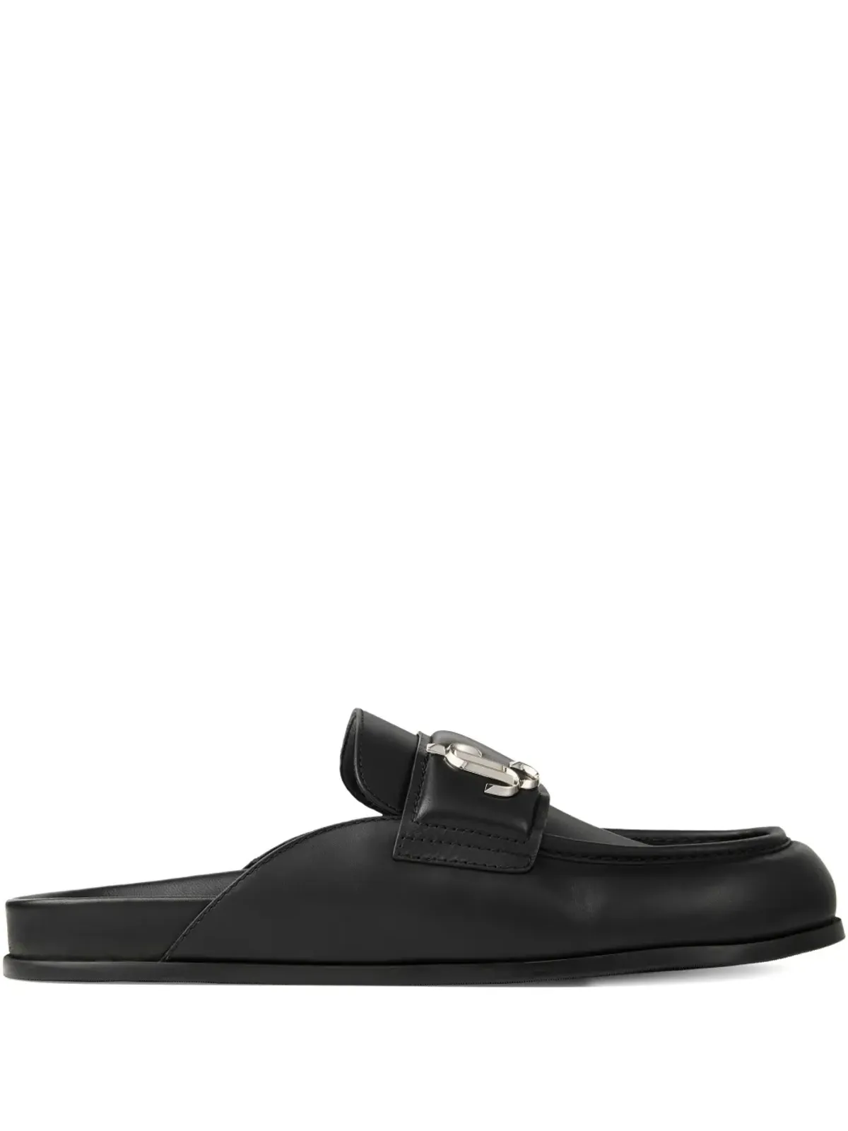 Jimmy Choo ミロ レザー スリッパ - 画像1