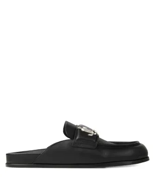Jimmy Choo ミロ レザー スリッパ - サムネイル1