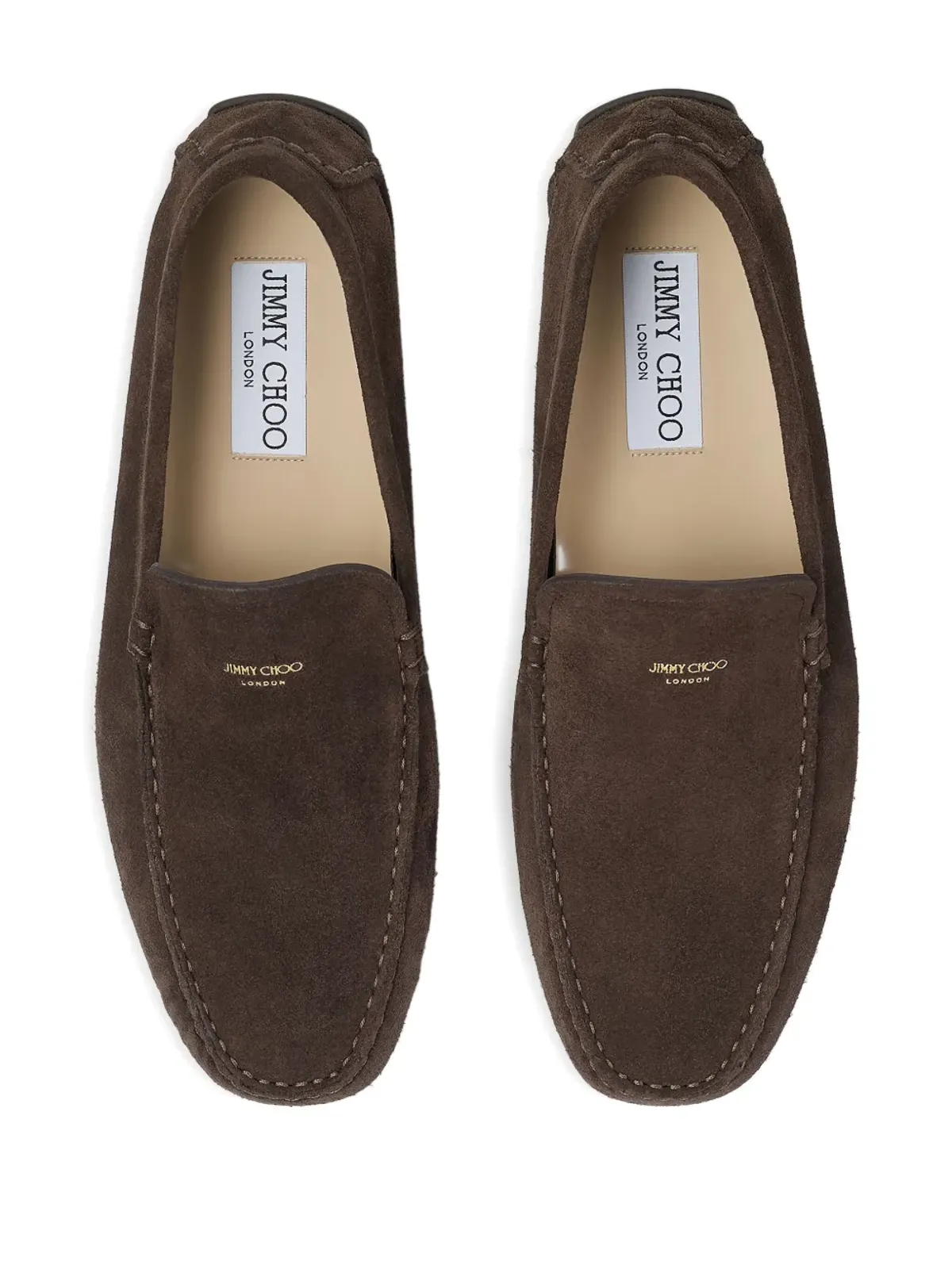 Jimmy Choo レザー ローファー - 画像4