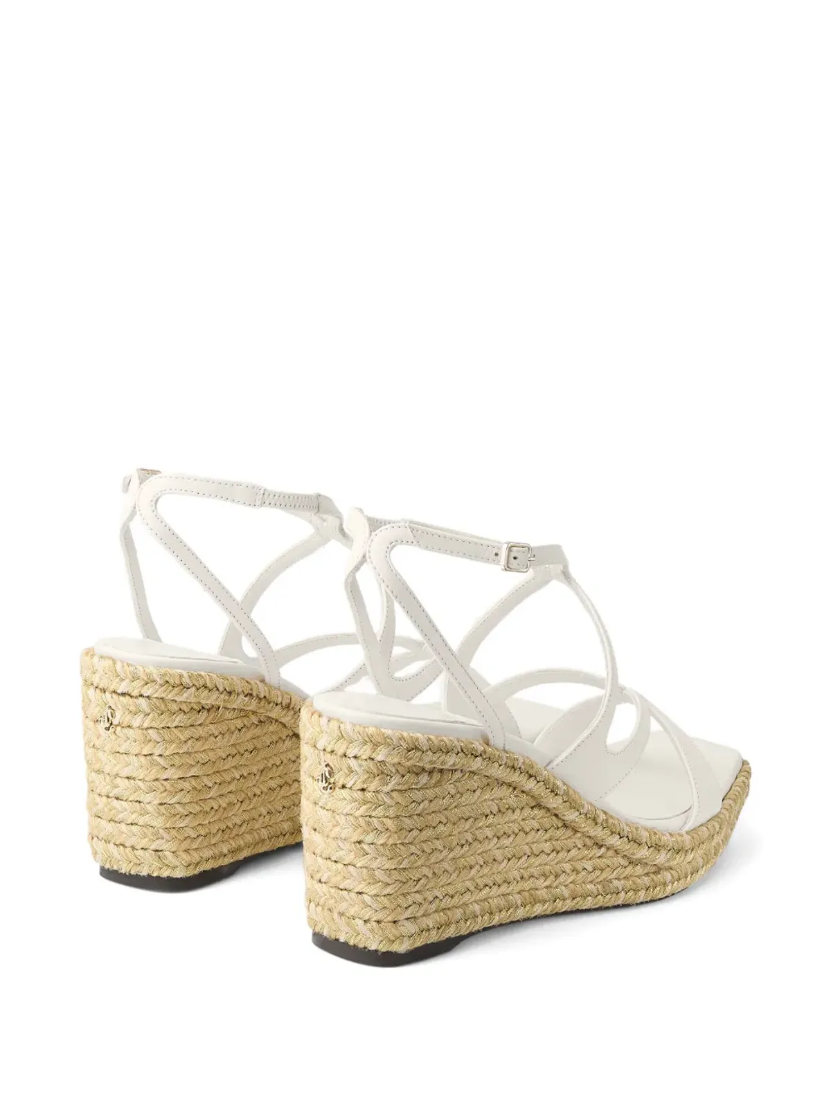 Jimmy Choo Ayla エスパドリーユ - ホワイト - 画像3