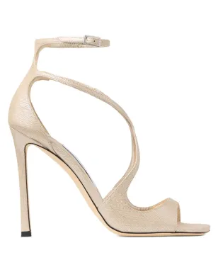 Jimmy Choo Azia サンダル ゴールド - サムネイル1