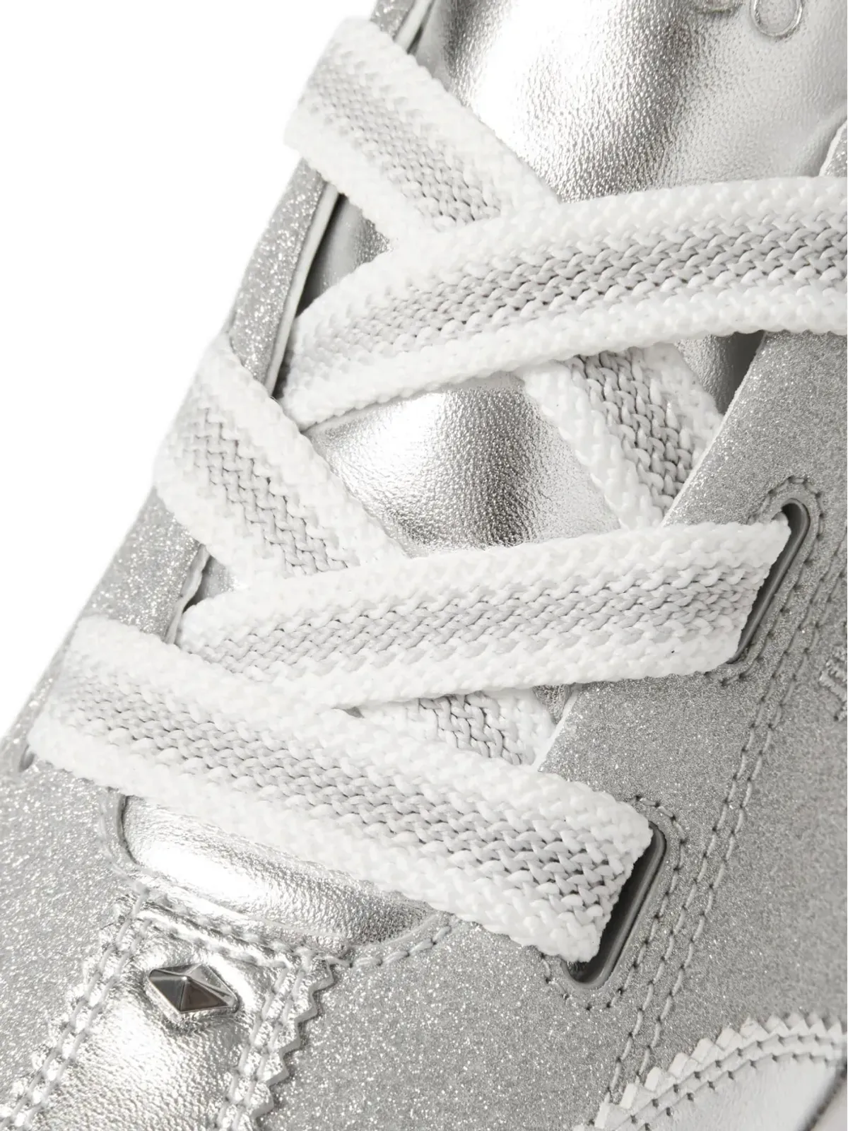 Jimmy Choo エンブロイダードロゴ スニーカー - 画像4