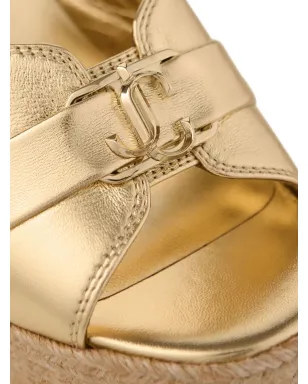 Jimmy Choo レダ エスパドリーユ - ゴールド - サムネイル5
