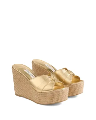 Jimmy Choo レダ エスパドリーユ - ゴールド - サムネイル2