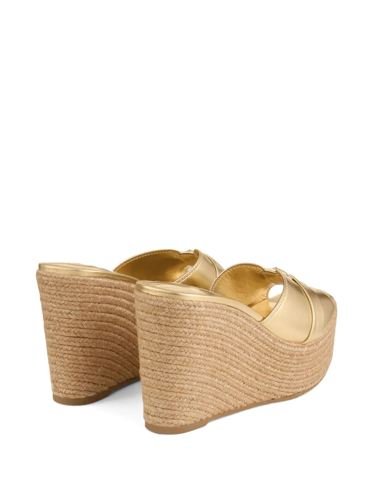Jimmy Choo レダ エスパドリーユ - ゴールド - 画像3