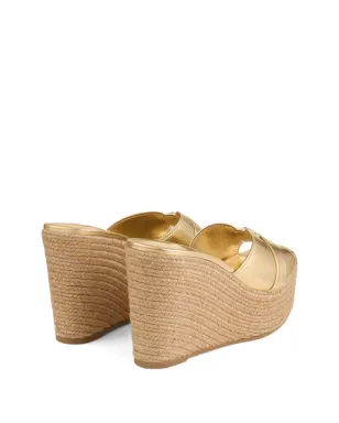 Jimmy Choo レダ エスパドリーユ - ゴールド - サムネイル3