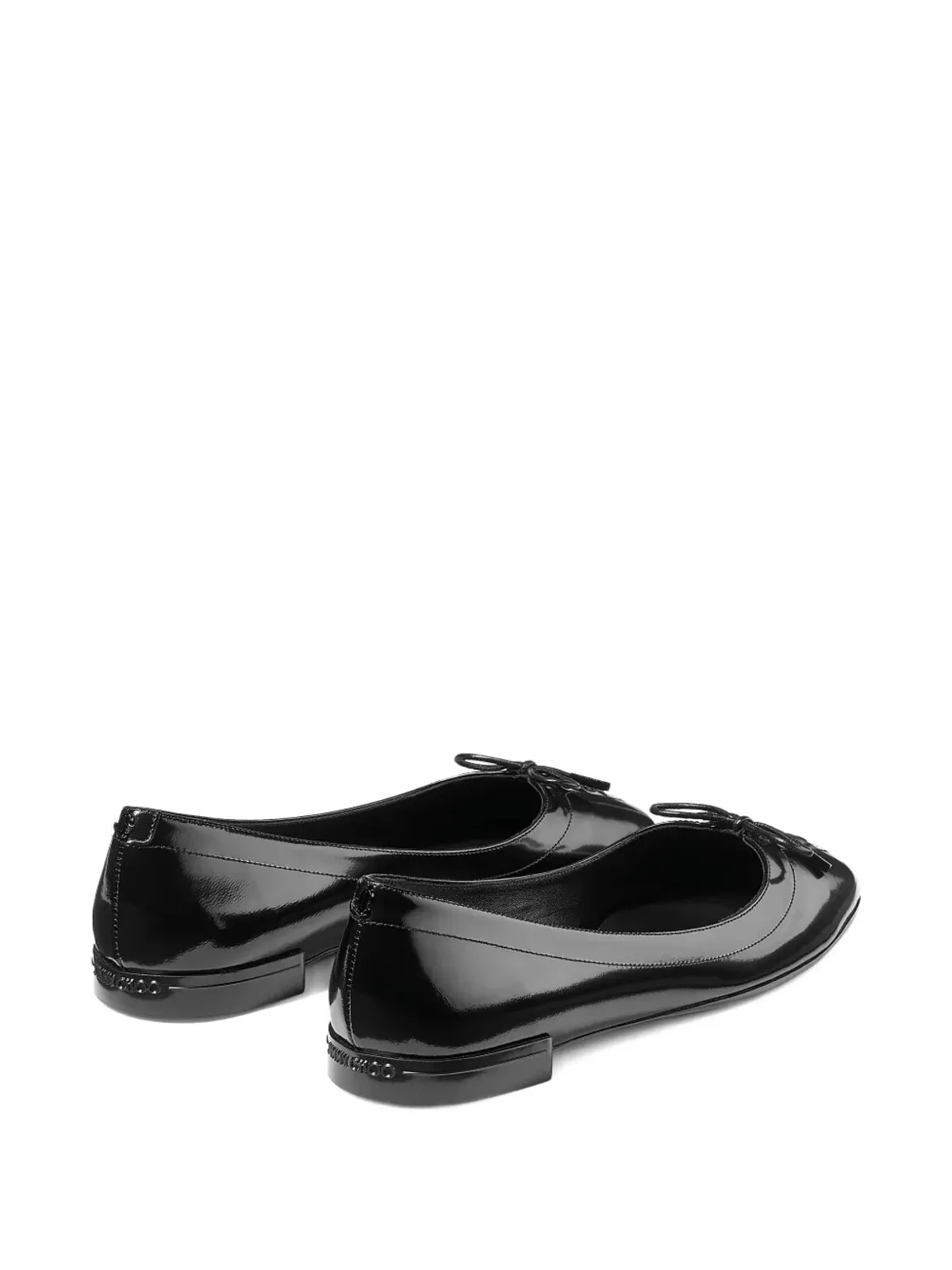 Jimmy Choo Scarlett レースアップリボン付き バレリーナフラット - 画像3