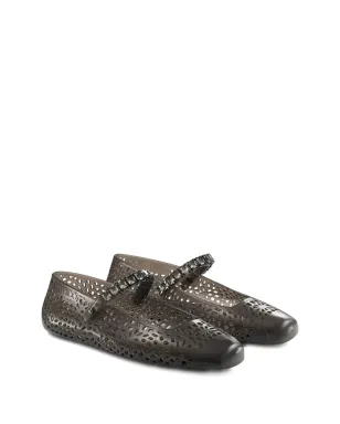 Jimmy Choo ジェリーバレリーナフラット ブラック - サムネイル2