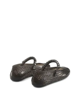 Jimmy Choo ジェリーバレリーナフラット ブラック - サムネイル3