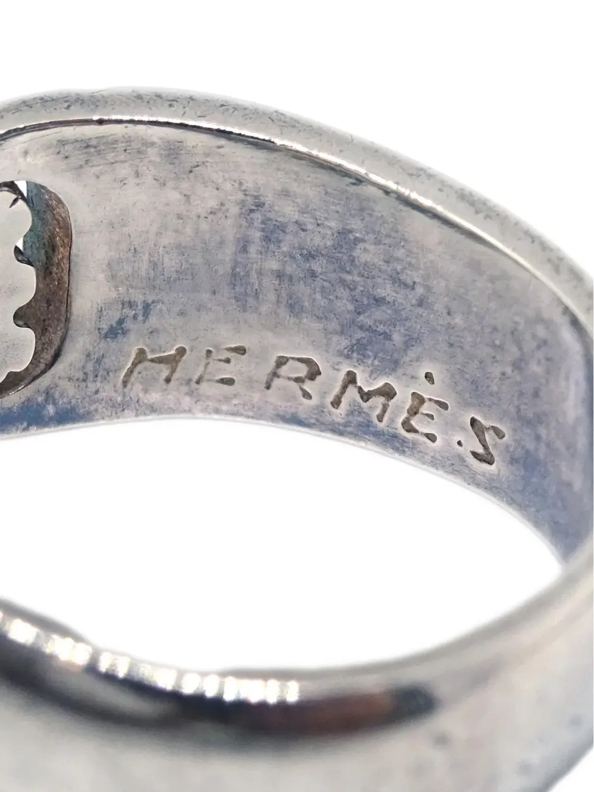 Hermès ビンテージ 1990-2000年代 Suroit リング - シルバー - 画像4