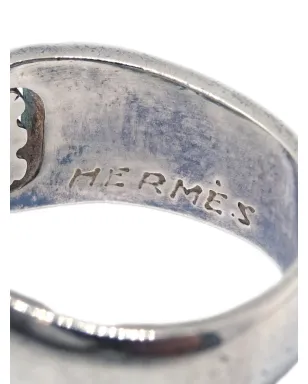 Hermès ビンテージ 1990-2000年代 Suroit リング - シルバー - サムネイル4