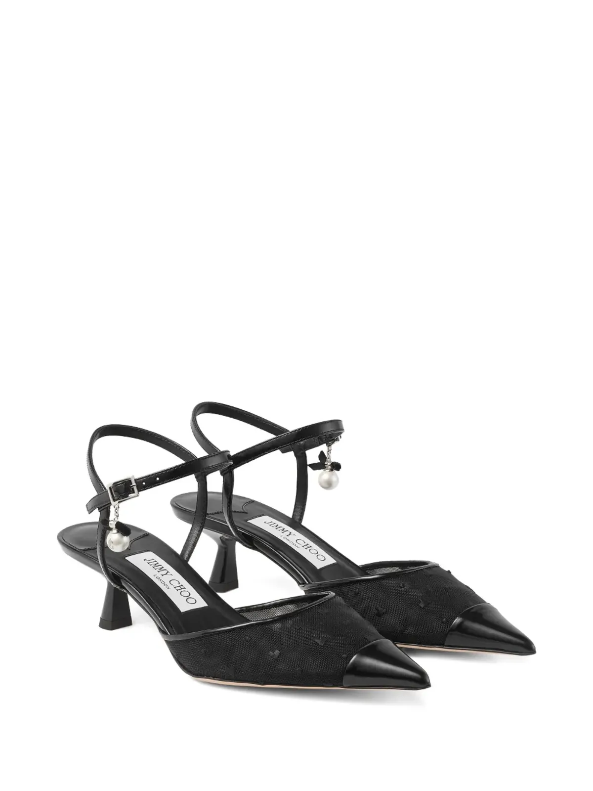 Jimmy Choo Aren ヒールパンプス ブラック - 画像2