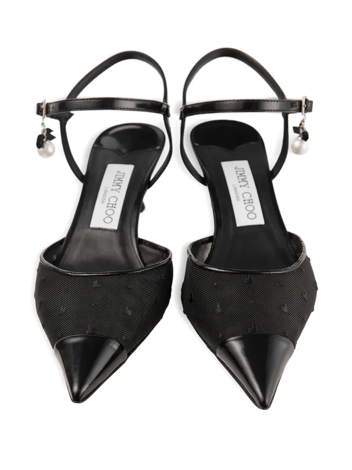 Jimmy Choo Aren ヒールパンプス ブラック - 画像3