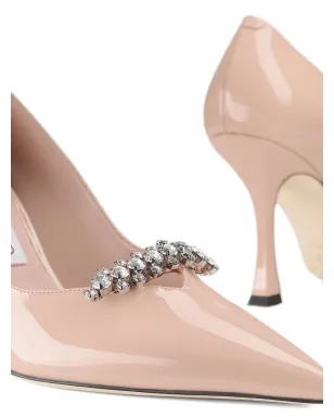Jimmy Choo ベリンダ 90mm パテントレザー クリスタル装飾 パンプス - サムネイル3