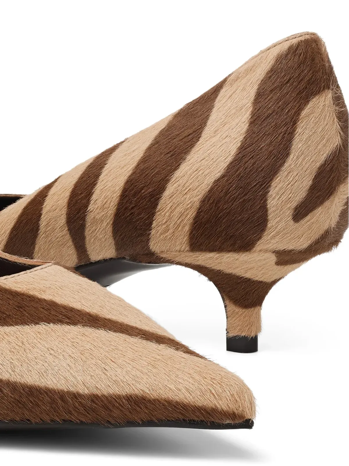 Jimmy Choo アメリア ゼブラ柄パンプス - ブラウン - 画像5