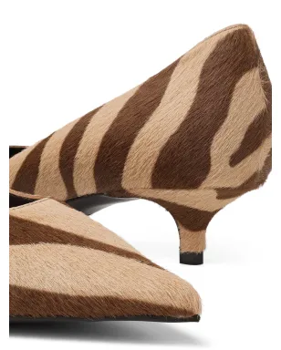 Jimmy Choo アメリア ゼブラ柄パンプス - ブラウン - サムネイル5