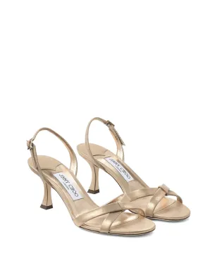 Jimmy Choo Elsy スリングバックサンダル - ゴールド - サムネイル2