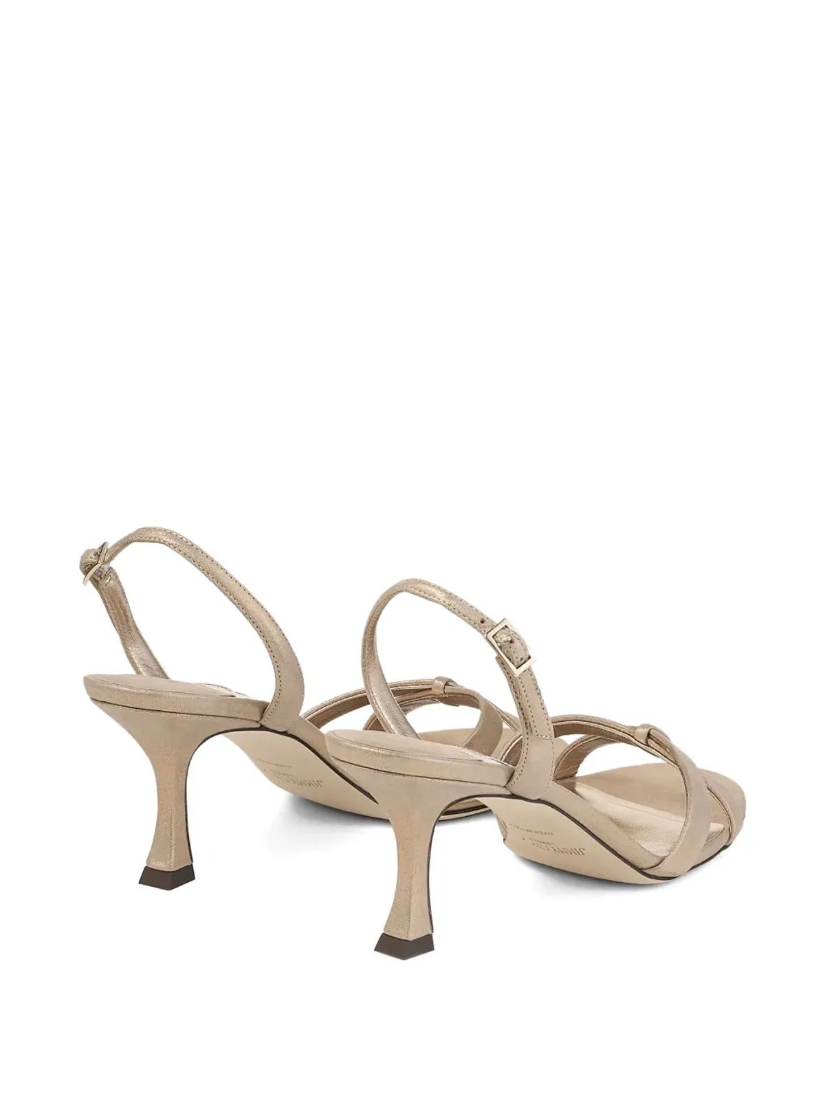 Jimmy Choo Elsy スリングバックサンダル - ゴールド - 画像3