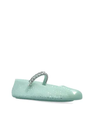 Jimmy Choo ジェリー バレエフラット グリーン - サムネイル2