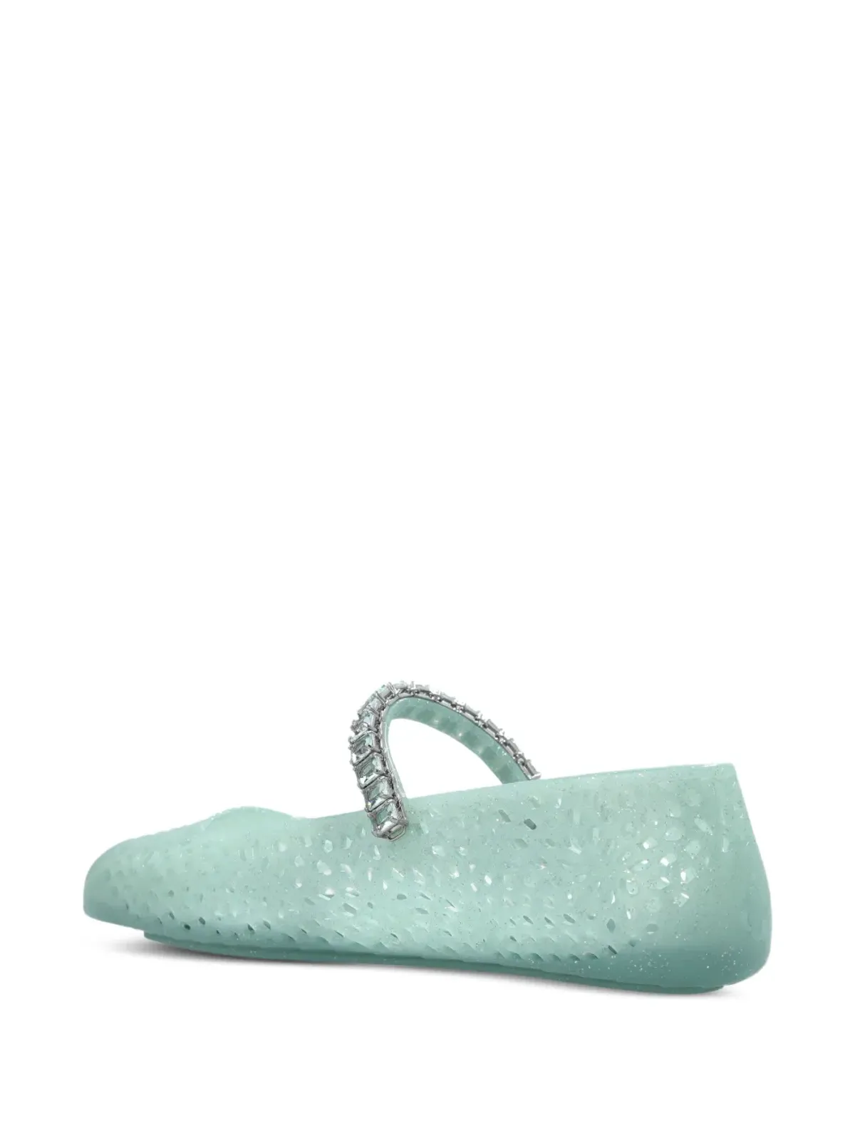 Jimmy Choo ジェリー バレエフラット グリーン - 画像3