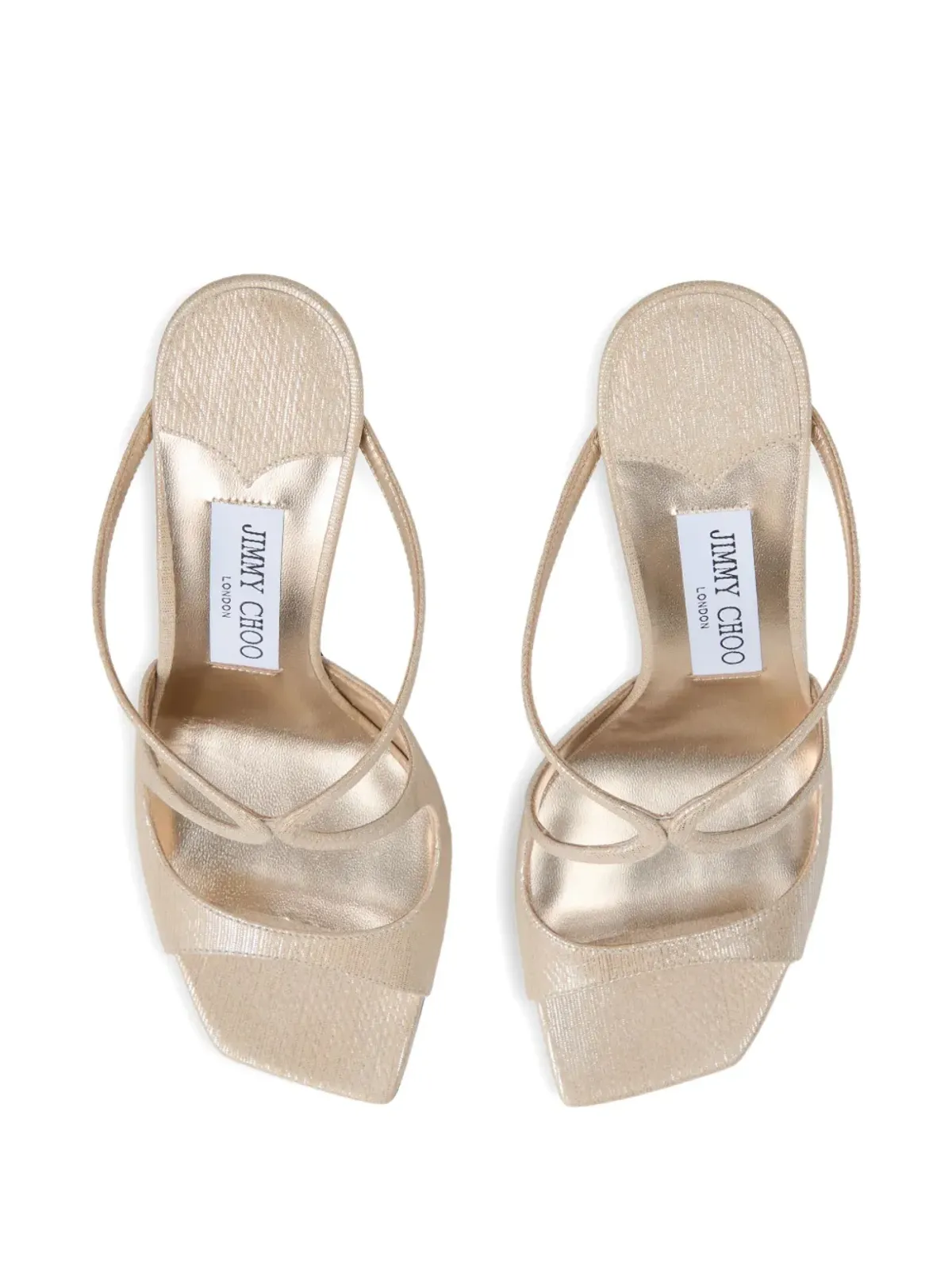 Jimmy Choo Anise サンダル - ゴールド - 画像4