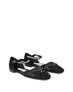 Jimmy Choo Dila バレエフラット - ブラック - サムネイル2