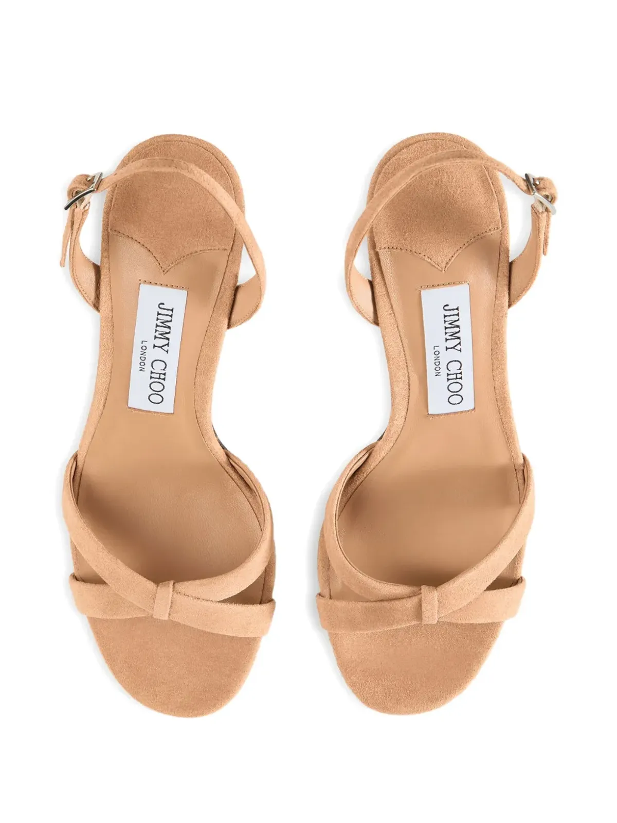 Jimmy Choo 65mm Elsy サンダル - ブラウン - 画像4
