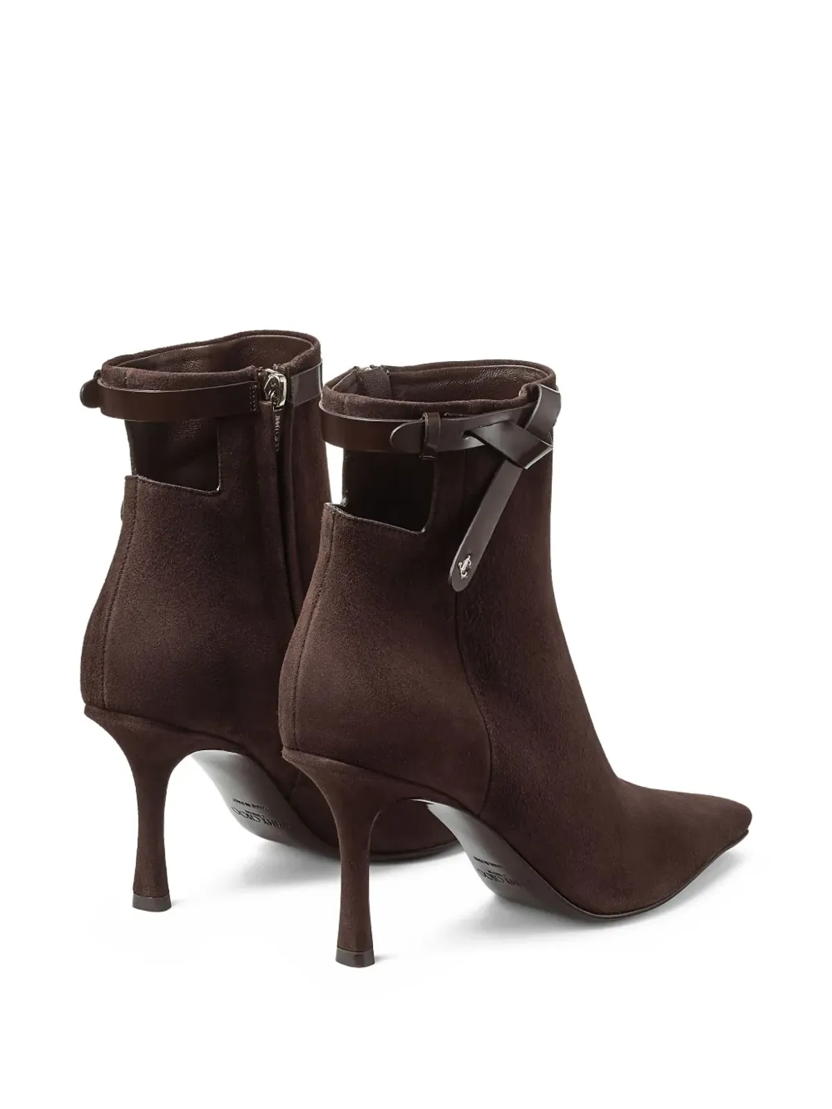 Jimmy Choo Camie 85mm スエード アンクルブーツ - 画像4