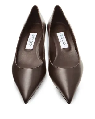 Jimmy Choo アメリア ポインテッドトゥ パンプス - ブラウン - サムネイル3