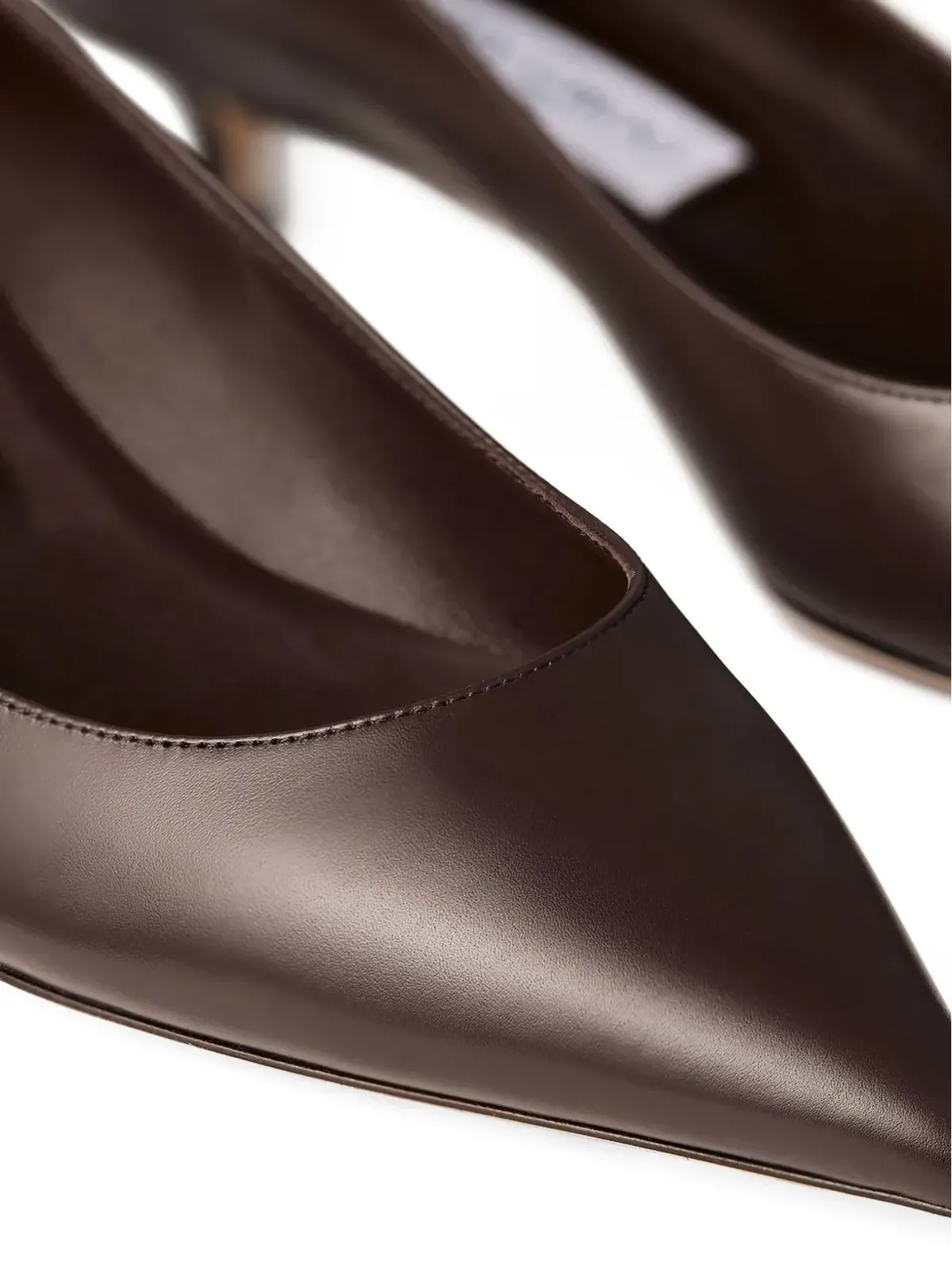 Jimmy Choo アメリア ポインテッドトゥ パンプス - ブラウン - 画像4