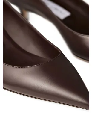 Jimmy Choo アメリア ポインテッドトゥ パンプス - ブラウン - サムネイル4