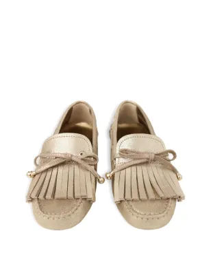 Jimmy Choo Manon ローファー ゴールド - サムネイル4