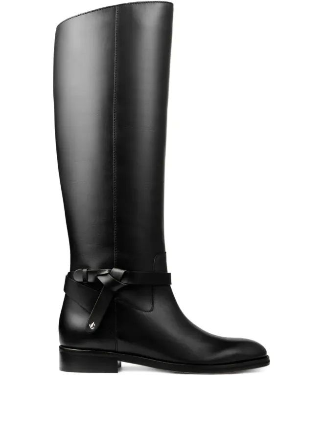 Jimmy Choo Jimmy Choo Lawton ニーハイブーツ - ブラックの商品画像
