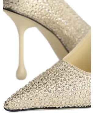 Jimmy Choo 95mm Ixia レザー パンプス - ベージュ - サムネイル4