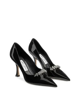 Jimmy Choo Belinda ポインテッドトゥパンプス - ブラック - サムネイル2