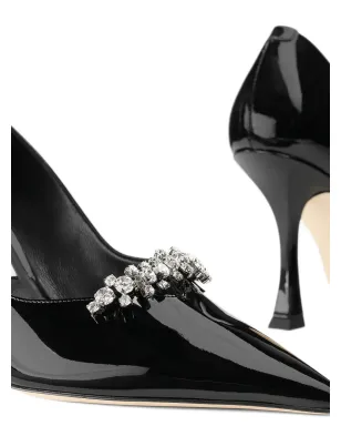 Jimmy Choo Belinda ポインテッドトゥパンプス - ブラック - サムネイル3