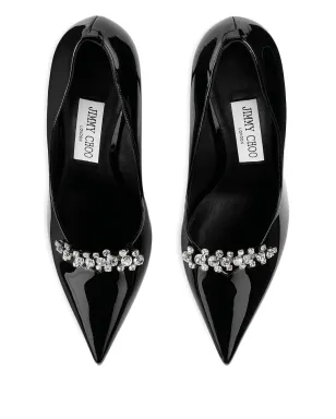 Jimmy Choo Belinda ポインテッドトゥパンプス - ブラック - サムネイル4