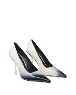 Jimmy Choo 85mm Ixia ポインテッドトゥ パンプス - ホワイト - サムネイル2