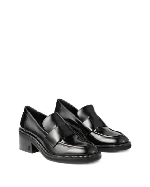 Jimmy Choo ティラー レザー ブロックヒール ローファー - サムネイル2