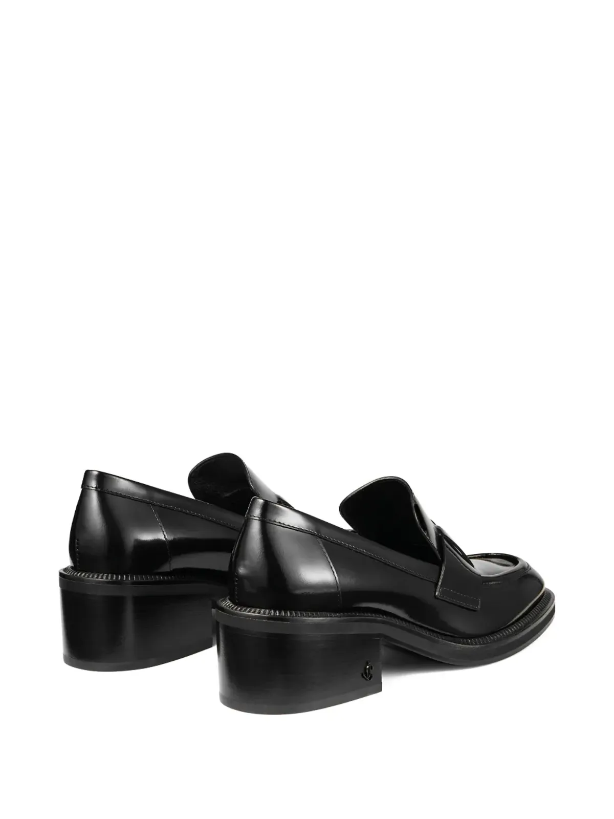 Jimmy Choo ティラー レザー ブロックヒール ローファー - 画像4