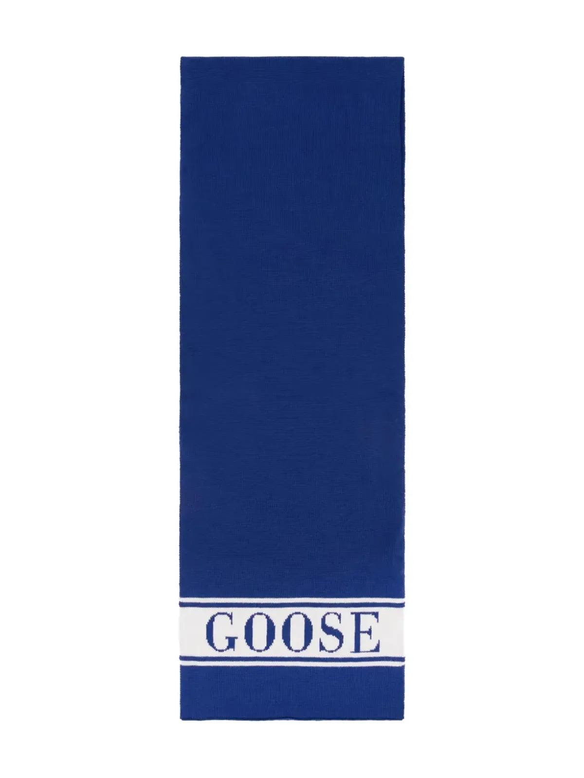 Canada Goose Kids ロゴ入りインターシャスカーフ - 画像2