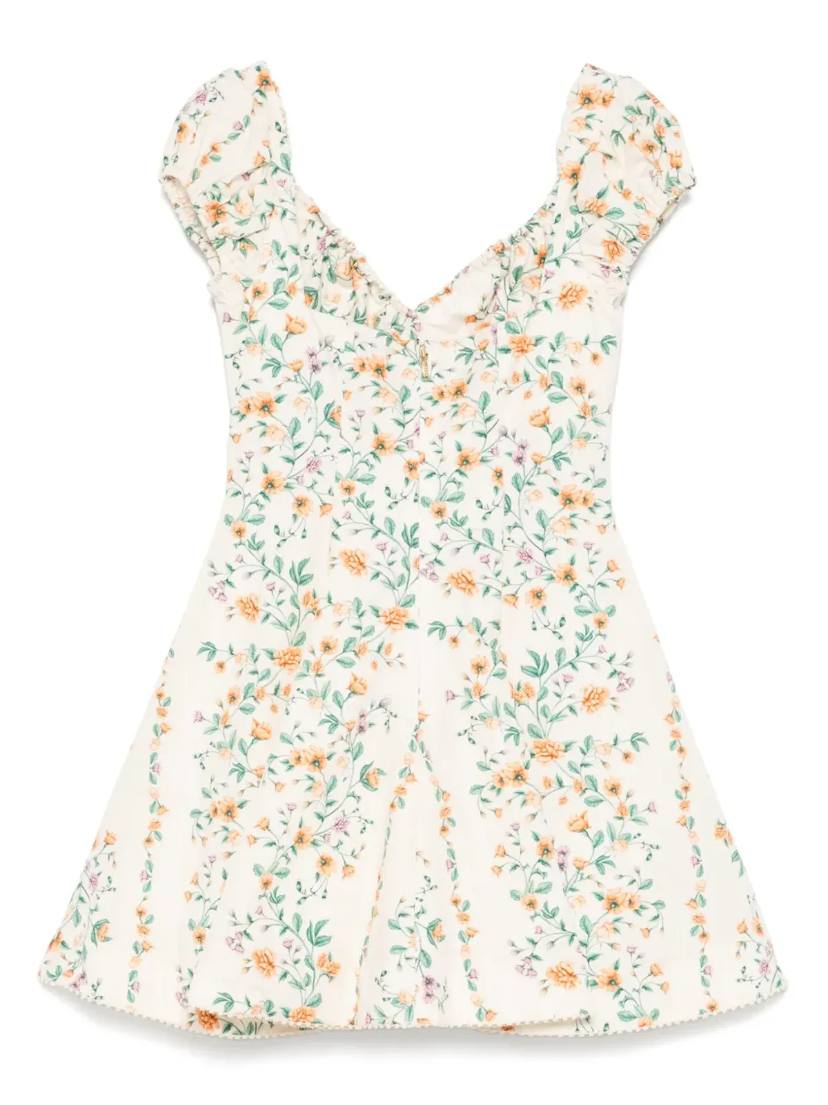 Agua By Agua Bendita 花柄プリント コットン ドレス - Neutrals - 画像2
