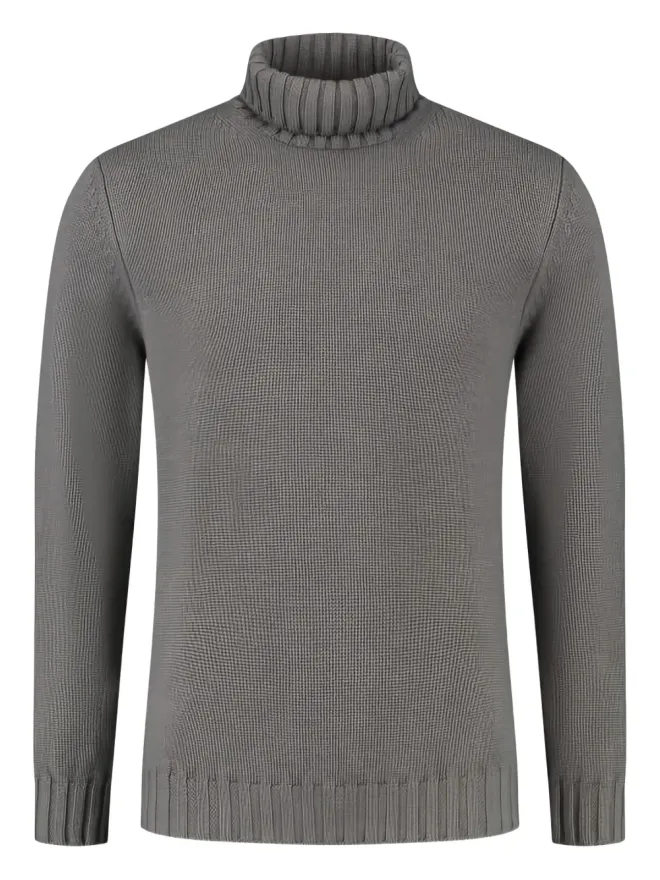 Doriani Cashmere Doriani Cashmere リブ編みロールネックセーターの商品画像
