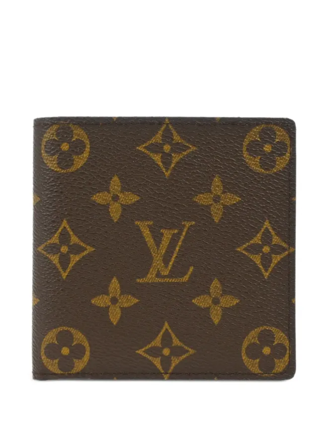 Louis Vuitton Pre-Owned Louis Vuitton ビンテージ モノグラム・キャンバス 二つ折り財布 ブラウンの商品画像