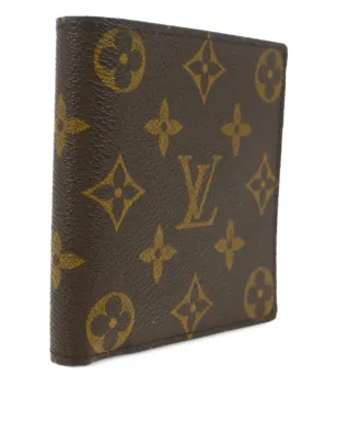 Louis Vuitton ビンテージ モノグラム・キャンバス 二つ折り財布 ブラウン - サムネイル5