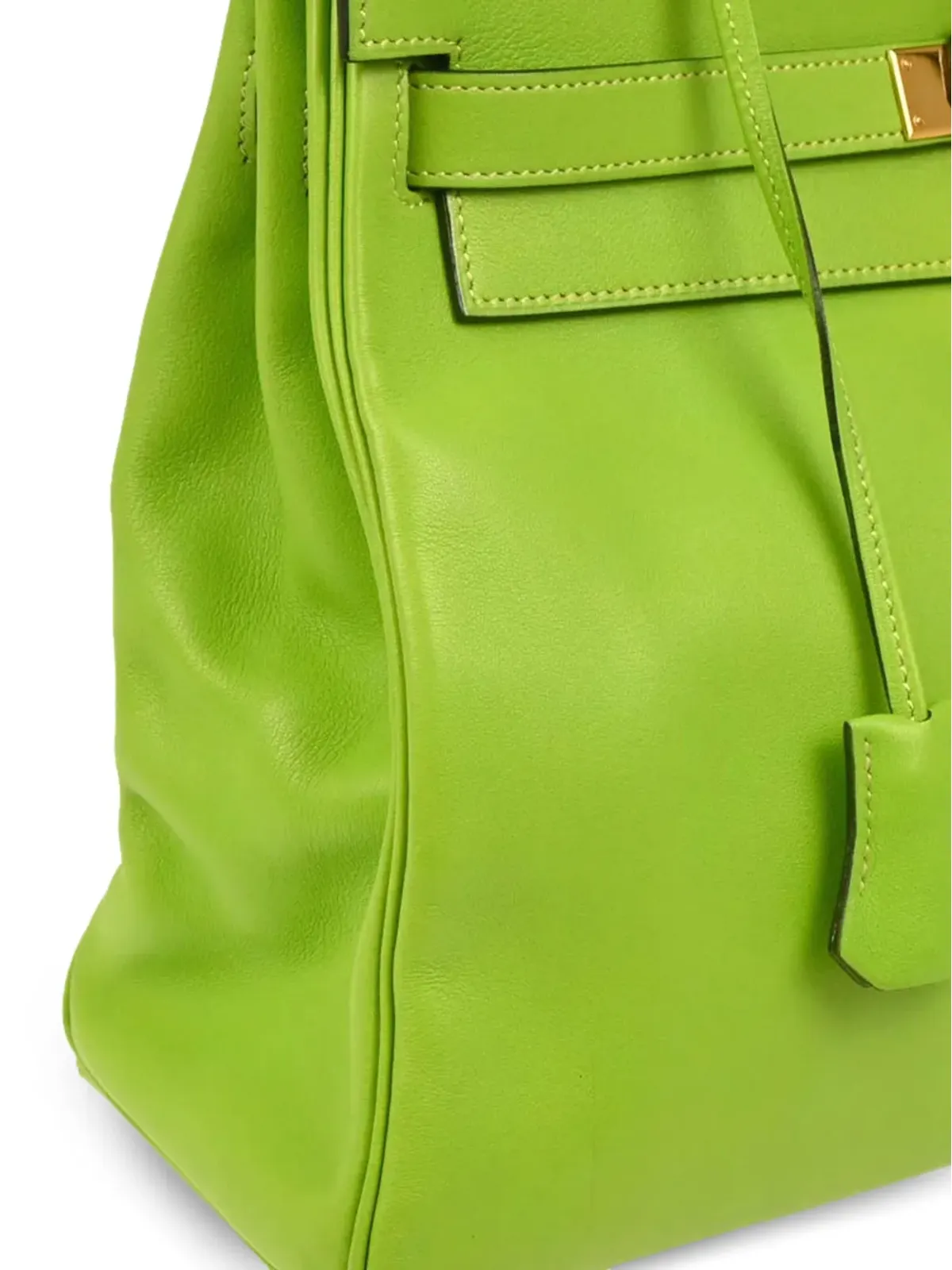 Hermès ビンテージ 1996 Kelly Retourne 32 トートバッグ - グリーン - 画像3